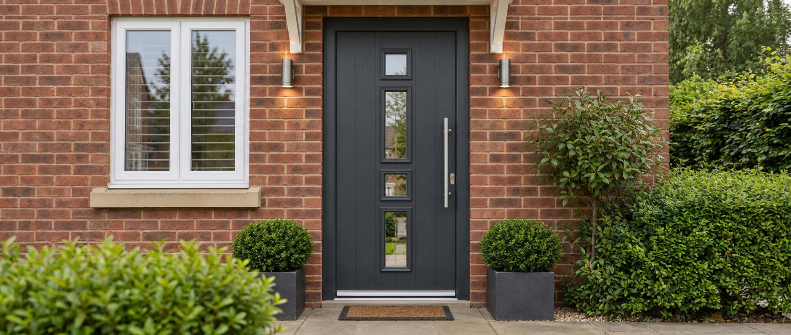 Modern composite door