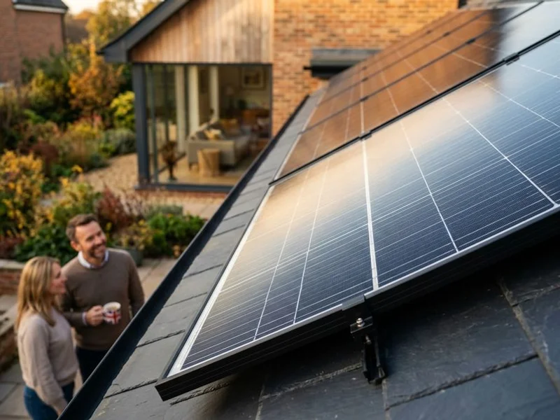 SunPower solar panels installed in Pendle
